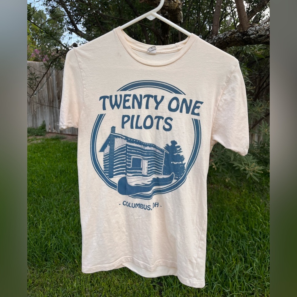 twenty one pilots RAB Era Cream Camp Tee (CAMP TWENTY ONE T SHIRT) [RARE]